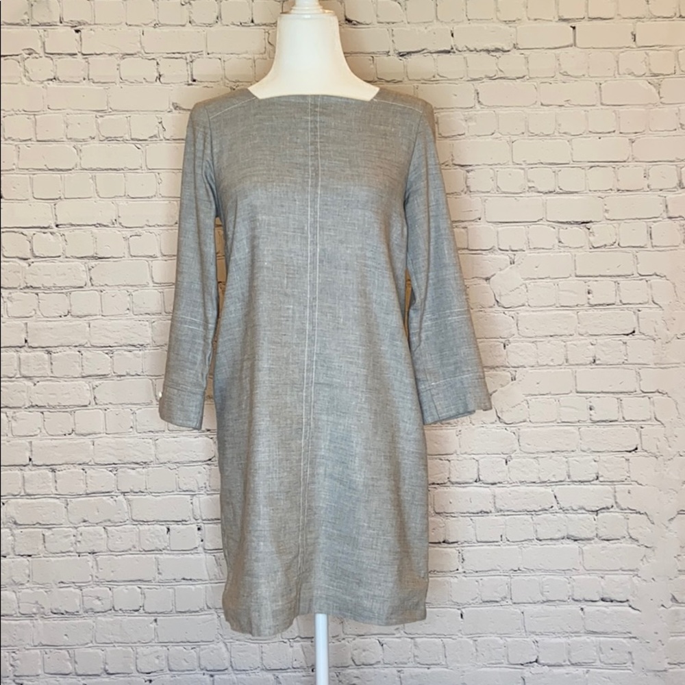 Zara Basic Shift Dress - Picture 3 of 10